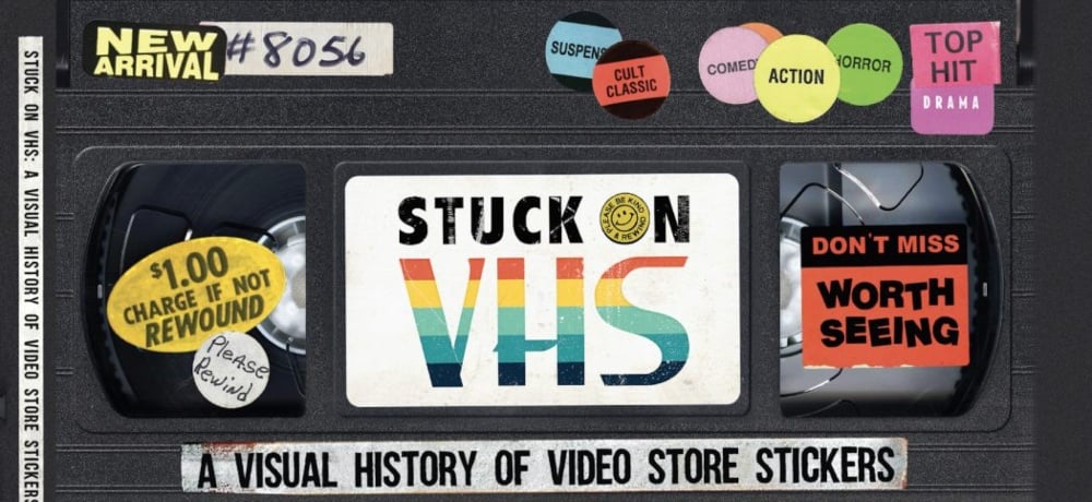 10 Horror Movie 2 inch Retro VHS Video Store Category Label Vinyl Stickers Slaps