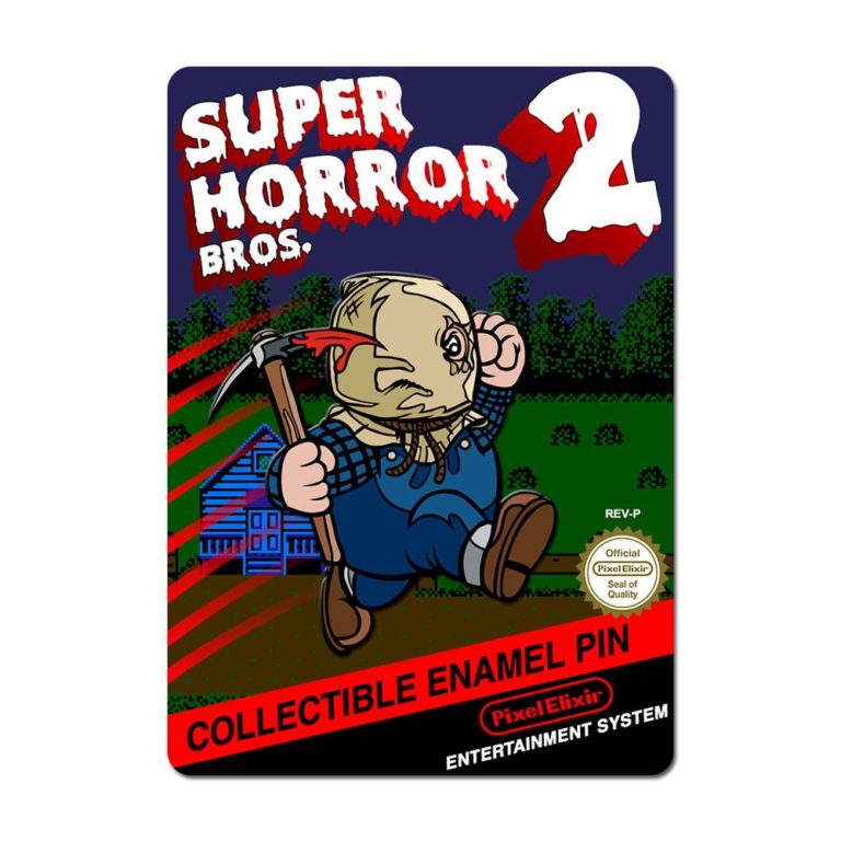 Horror Highlights: Pixel Elixir's SUPER HORROR BROS. 2 Enamel Pins ...