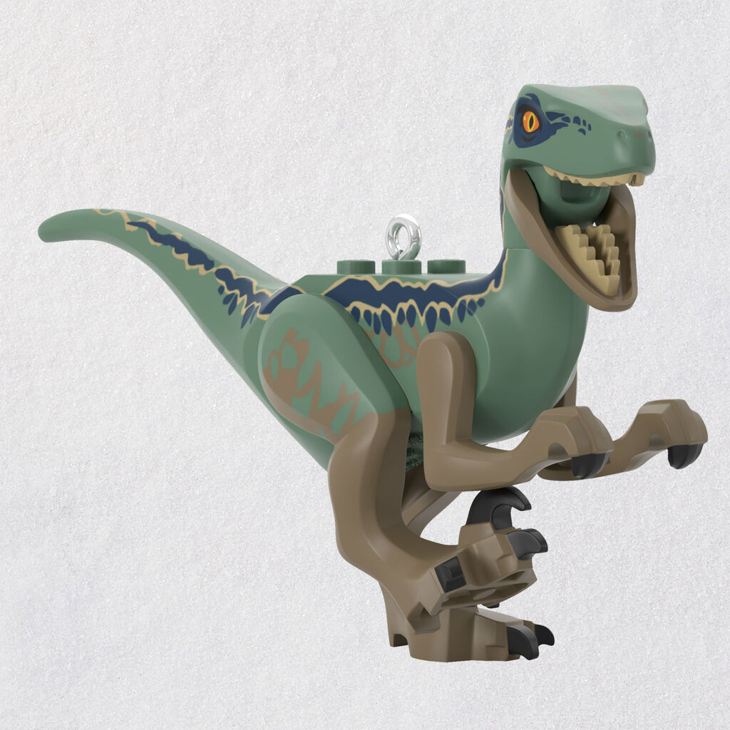Lego Jurassic World Velociraptor Blue Keepsake Ornament1699qxi255401 Daily Dead 