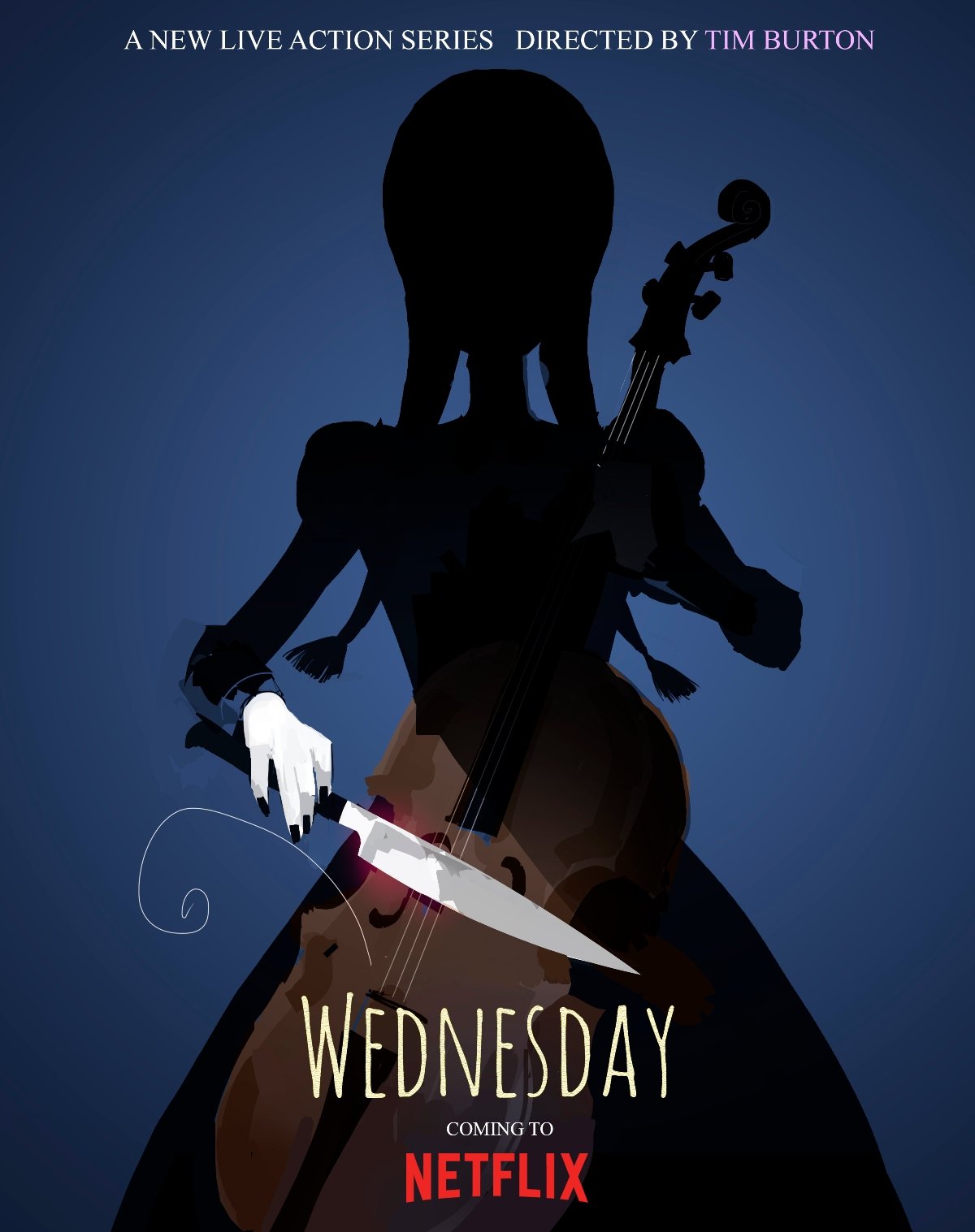 Wednesday Addams Movie Poster