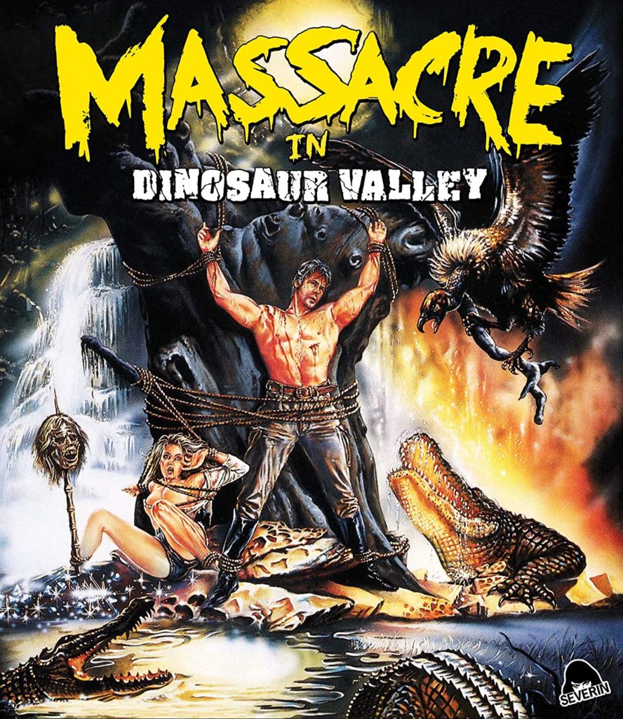 Severin Blu-ray Review Round-Up: MASSACRE IN DINOSAUR VALLEY and CRUEL JAWS...