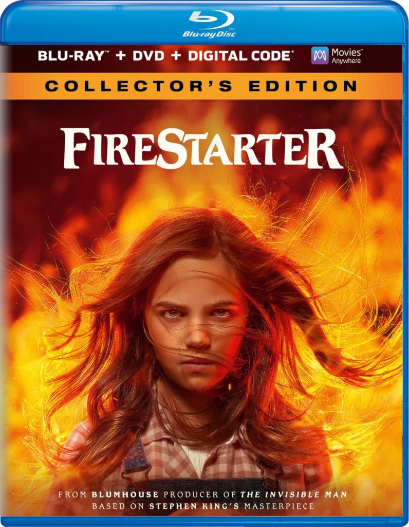 June 28th Genre Releases Include FIRESTARTER 2022 Blu ray DVD