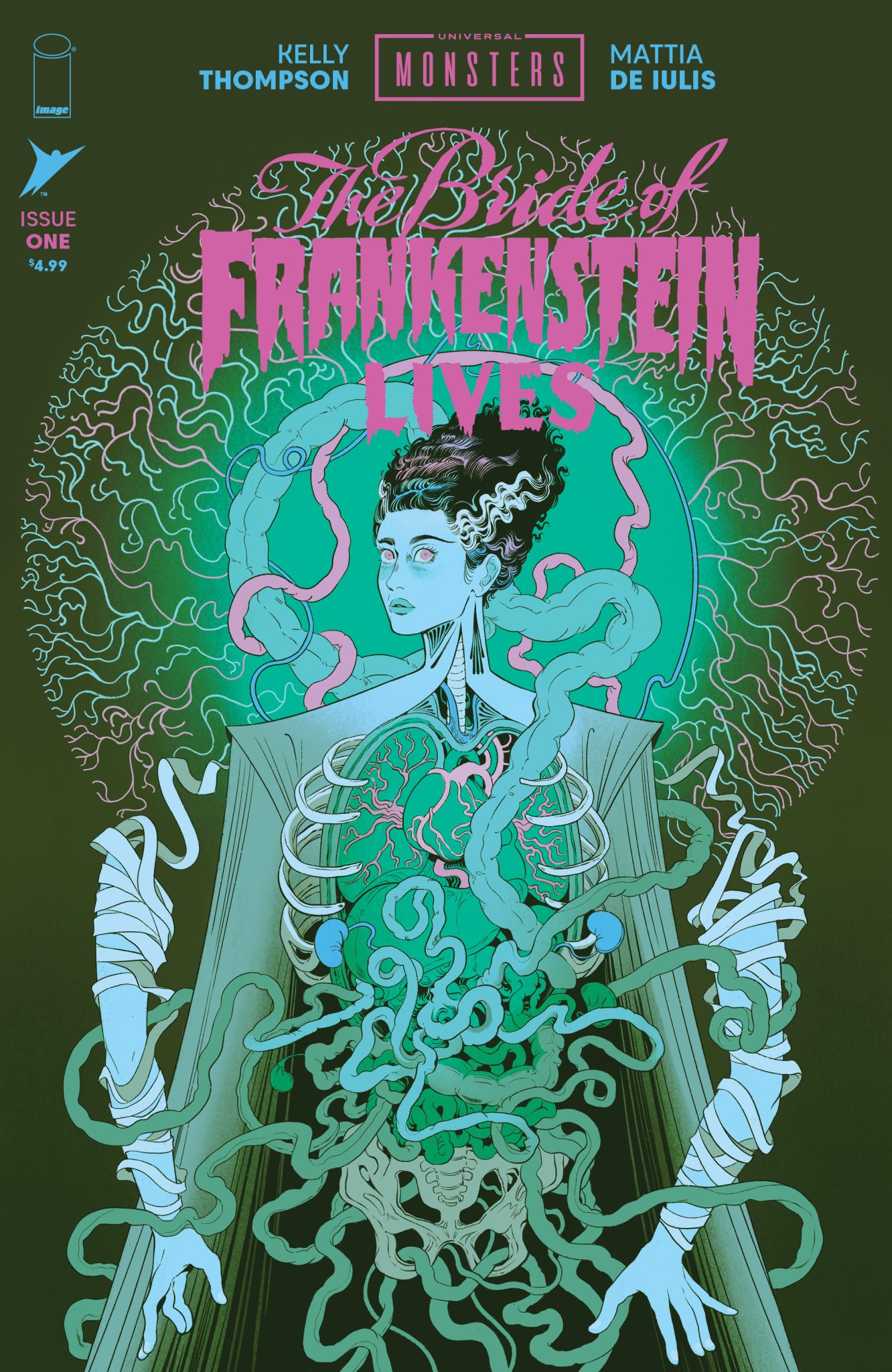 Interview with THE BRIDE OF FRANKENSTEIN LIVES' Kelly Thompson & Mattia ...